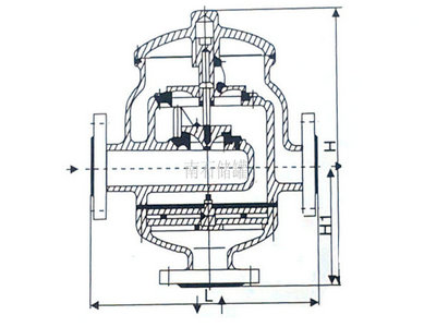 雙接管呼吸閥結(jié)構(gòu)圖