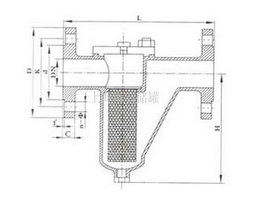 U型過濾器結(jié)構(gòu)圖